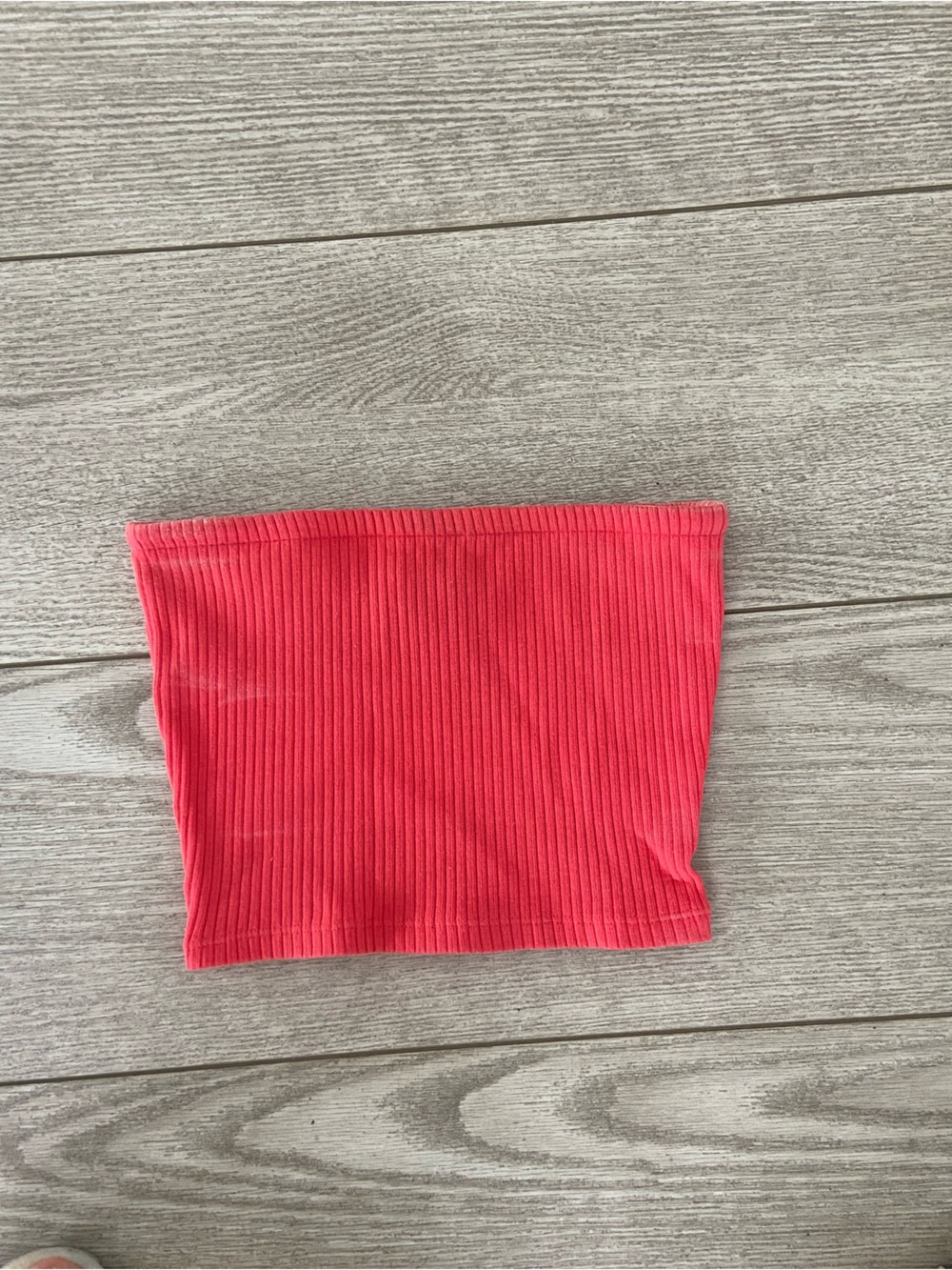 Urban Outfitters Coral Ribbed  Women’s Bandeau Top . Size: XS.